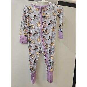 Bamboo Zippy Purple Aladdin 12 To 18 Months Double Zipper